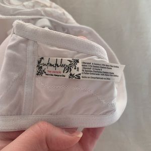 Free People Cream Bralette